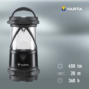 Varta L30 Pro Φανάρι Led Μπαταρίας Αδιάβροχο με Φακό 450lm