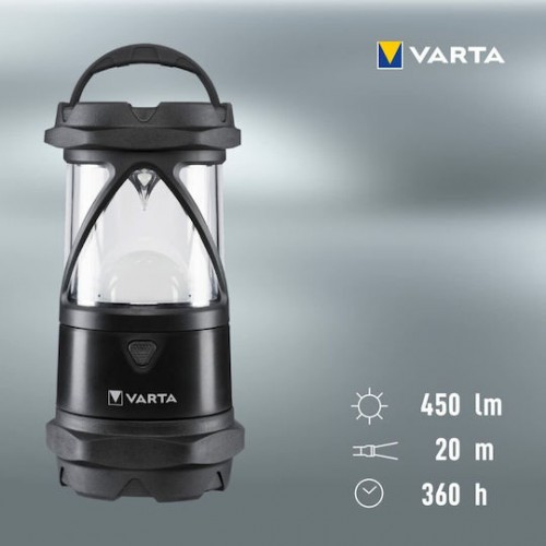 Varta L30 Pro Φανάρι Led Μπαταρίας Αδιάβροχο με Φακό 450lm
