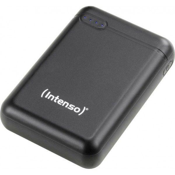 Intenso XS Power Bank 10000mAh με Θύρα USB-A και Θύρα USB-C Μαύρο Powerbanks