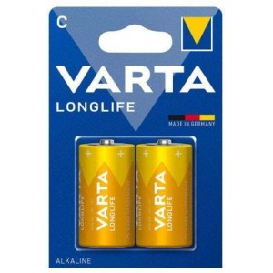 Varta Longlife Αλκαλικές Μπαταρίες C 1.5V 2τμχ