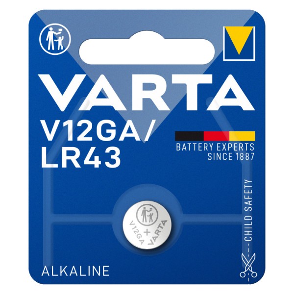 Varta Μπαταρία LR43 Alkaline 1.5V (1τμχ)