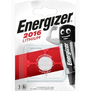 Energizer Μπαταρία Λιθίου CR2016 3V 1τμχ