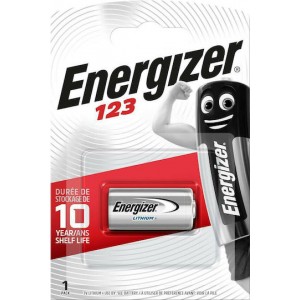 Energizer Lithium Μπαταρία CR123 3V 1τμχ