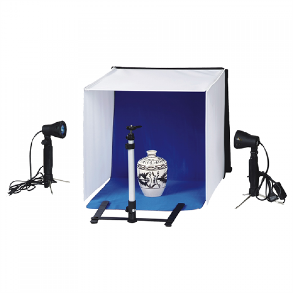 Linkstar Photo Box Kit PBK-50 50x50 cm Foldable + 2x50W lamps Κύβοι φωτογράφισης