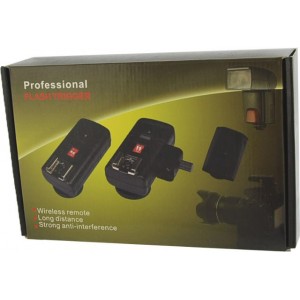 StudioKing Radio Trigger Set TRC04H for Camera Speedlite Flash Guns