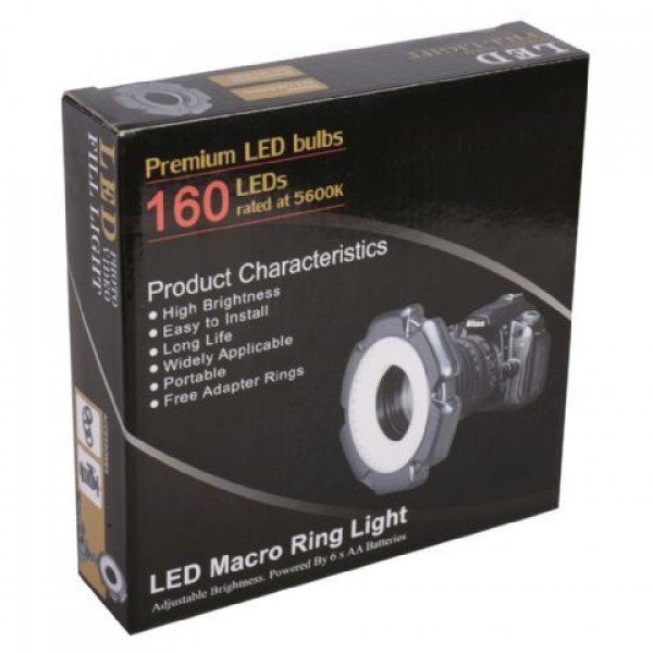 StudioKing Macro LED Ring Lamp Dimmable RL-160
