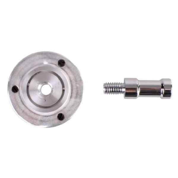 StudioKing Spigot Mount Plate 3/8" Male Spigot Adapters