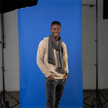 Superior Background Paper 11 Royal Blue Chroma Key 1.35 x 11m