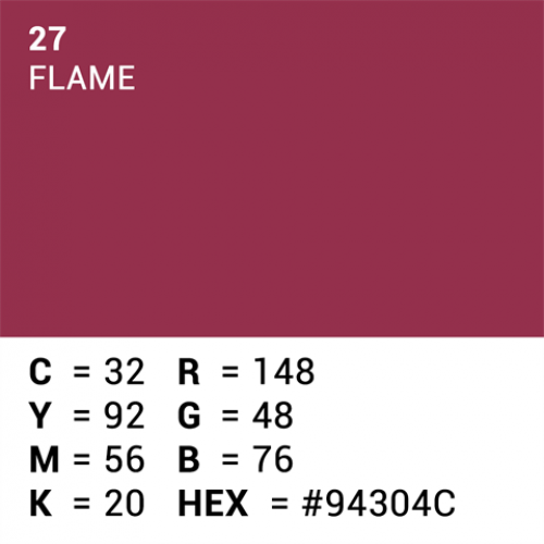 Superior Background Paper 27 Flame 2.72 x 11m