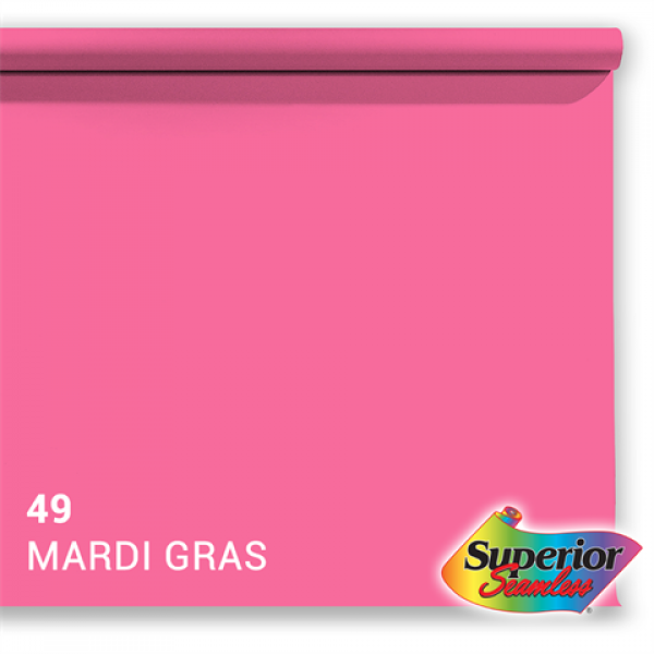 Superior Background Paper 49 Mardi Gras 2.72 x 11m Background Paper 2.72 x 11m