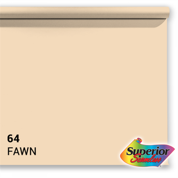 Superior Background Paper 64 Fawn 2.72 x 11m Background Paper 2.72 x 11m