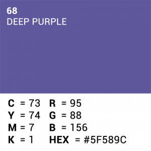 Superior Background Paper 68 Deep Purple 2.72 x 11m