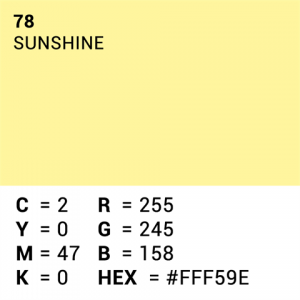 Superior Background Paper 78 Sunshine 2.72 x 11m