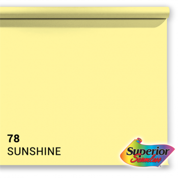 Superior Background Paper 78 Sunshine 2.72 x 11m Background Paper 2.72 x 11m