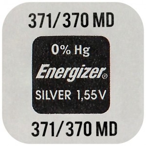 Energizer Silver Mini Battery 371/370 SR69 1.55V 1τμχ