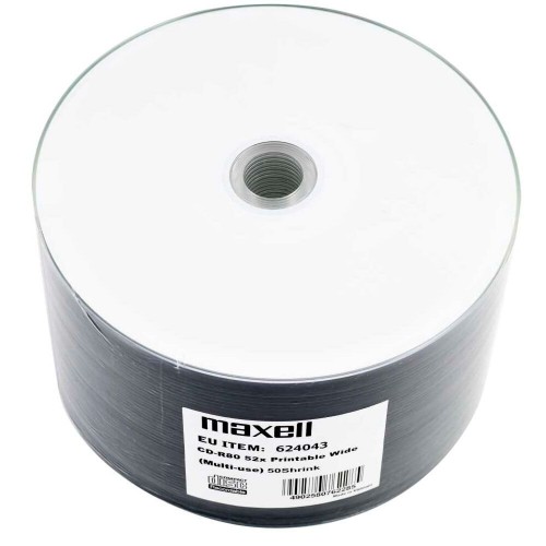 Maxell Εγγράψιμα CD-R 52x 700MB Cake Box 50τμχ