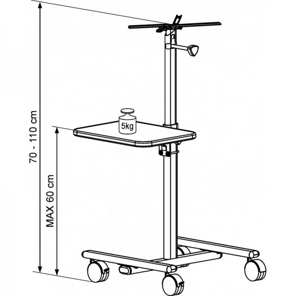 reflecta Projection Trolley LCD 6059 reflecta Projection Trolley LCD 6059
