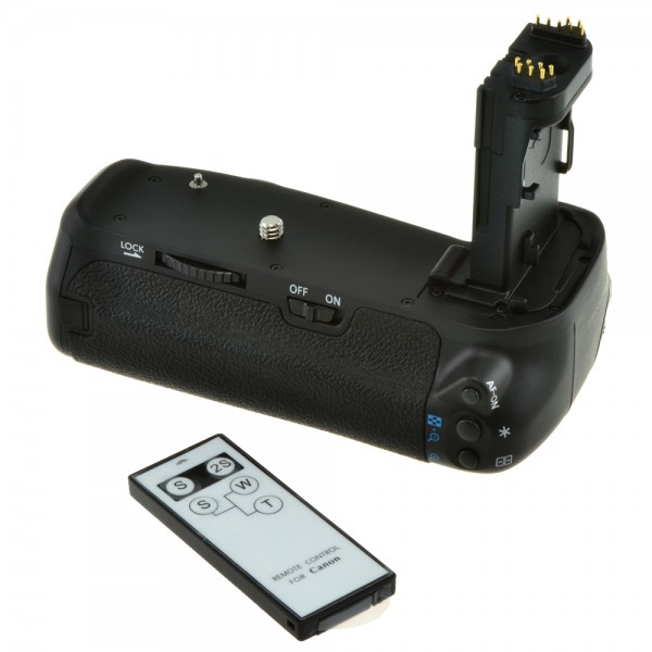Jupio Battery Grip for Canon EOS 70D / 80D/ EOS 90D (BG-E14) Battery Grip for Canon
