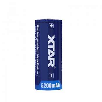 XTAR 26650 5200mAh Μπαταρία με προστασία XTAR 26650 5200mAh Μπαταρία με προστασία