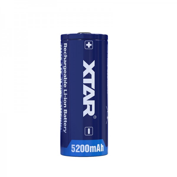 XTAR 26650 5200mAh Μπαταρία με προστασία XTAR 26650 5200mAh Μπαταρία με προστασία