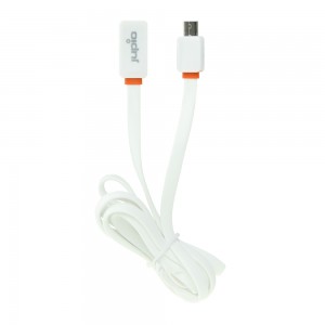 Jupio Flat Cable Micro USB WHITE 1M CAB0010