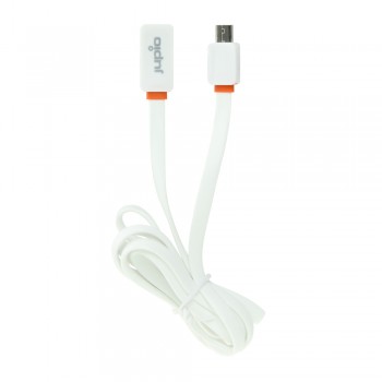 Jupio Flat Cable Micro USB WHITE 1M CAB0010 USB Καλώδια - Αντάπτορες Πρίζας