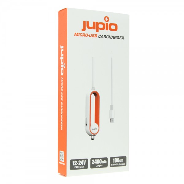 Jupio Flat Cable Micro USB WHITE 1M CAB0010 USB Καλώδια - Αντάπτορες Πρίζας