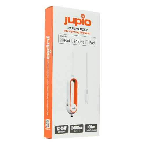 Jupio USB to Lightning Flat Cable WHITE 1M CAB0020