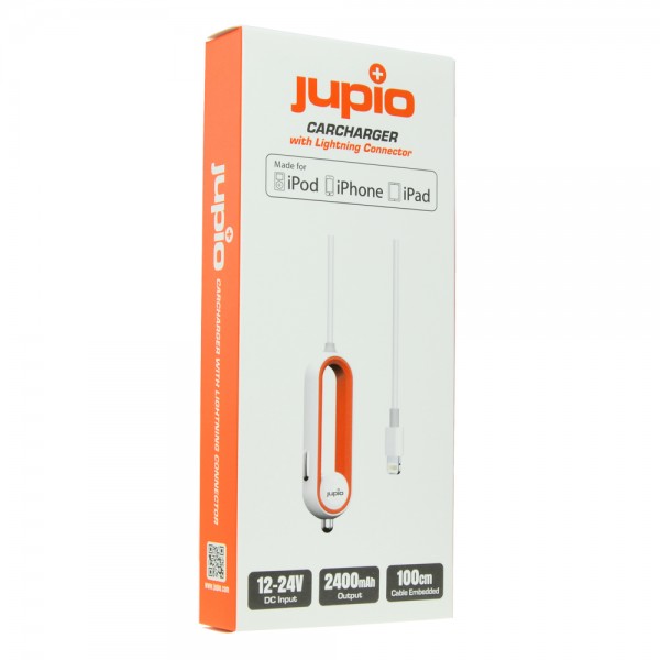 Jupio USB to Lightning Flat Cable WHITE 1M CAB0020 USB Καλώδια - Αντάπτορες Πρίζας