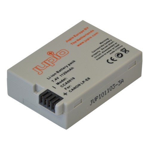 Jupio Μπαταρία LP-E8 for Canon 1120mAh 