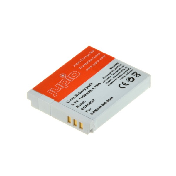 Jupio Μπαταρία NB-6LΗ για Canon 1100mAh Μπαταρίες Φωτ.Μηχανών για Canon