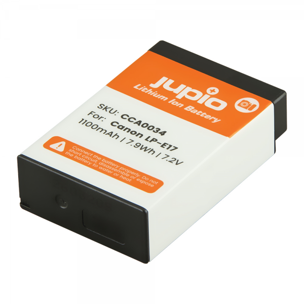 Jupio Μπαταρία LP-E17 για Canon 1100 mAh Jupio Μπαταρία LP-E17 για Canon 1100 mAh