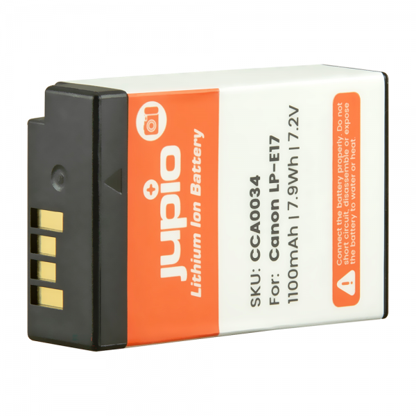 Jupio Μπαταρία LP-E17 για Canon 1100 mAh Jupio Μπαταρία LP-E17 για Canon 1100 mAh