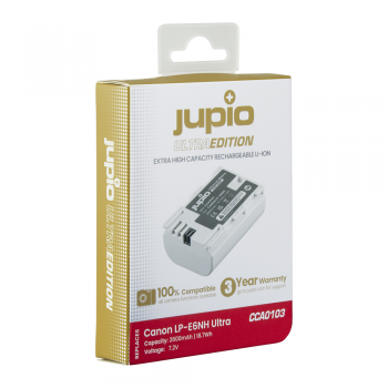 Jupio Μπαταρία LP-E6NH ULTRA για Canon 2600mAh Μπαταρίες Φωτ.Μηχανών για Canon