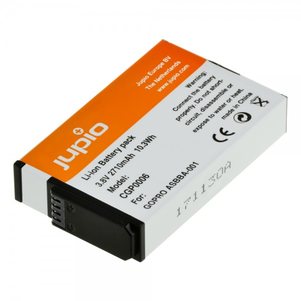 Jupio Μπαταρία για GoPro Fusion ASBBA-001 2710mAh Μπαταρίες βιντεοκάμερας για GoPro Hero