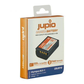 Jupio Μπαταρία BLX-1 για Olympus 2280mAh Μπαταρίες Φωτ.μηχανών για Olympus