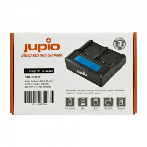 Jupio Dedicated Duo Charger for Sony BP-U30/60 series