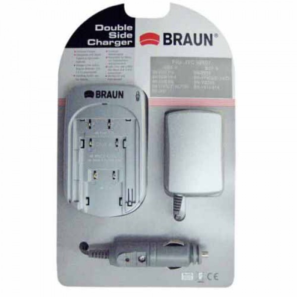 Braun D/S charger for JVC Batteries Φορτιστές Li-ion
