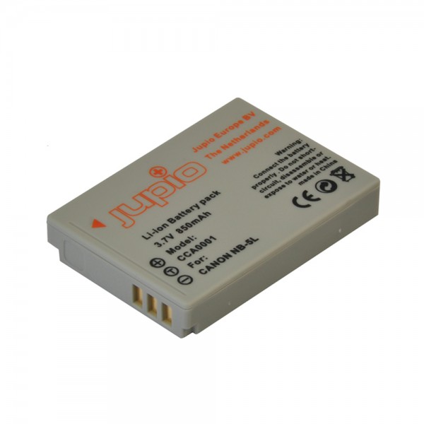 Jupio Μπαταρία NB-5L για Canon 850mAh Μπαταρίες Φωτ.Μηχανών για Canon