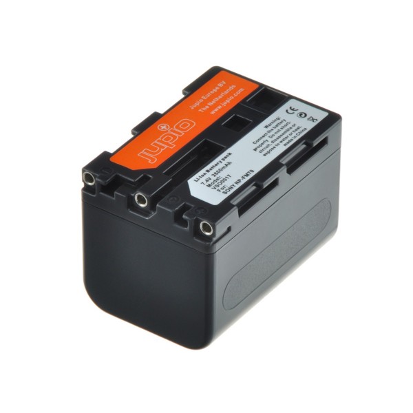 Jupio Μπαταρία NP-FM70 για Sony 2600mAh Μπαταρίες βιντεοκάμερας για Sony