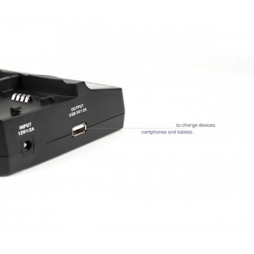 Jupio DUO charger για Μπαταρία Canon BP-915/BP-930/BP-945/BP-970