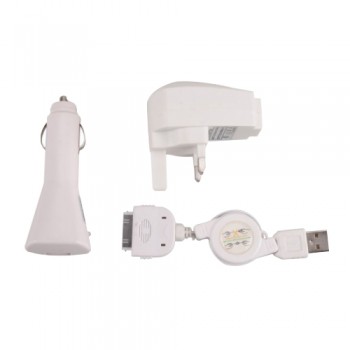 IPOD 3 IN 1 MULTICHARGER USB Καλώδια - Αντάπτορες Πρίζας