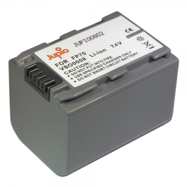 Jupio Μπαταρία NP-FP70 για Sony 1400mAh Jupio Μπαταρία NP-FP70 για Sony 1400mAh