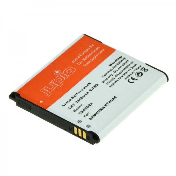 Jupio Μπαταρία B740AU/740AE για Samsung 2300mAh Μπαταρίες Φωτ.μηχανών για Samsung