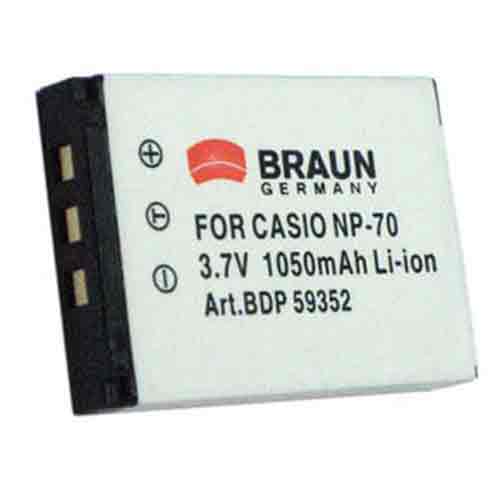 Braun Μπαταρία NP-70 για Casio 1050mAh