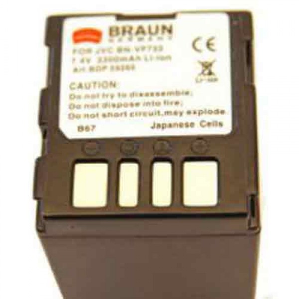 Braun Μπαταρία BN-V733U για Jvc 3300mAh Μπαταρίες βιντεοκάμερας για Jvc