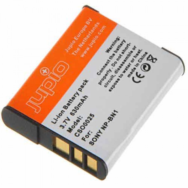 Jupio Μπαταρία NP-BN1 για Sony 630mAh